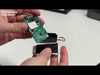 Close-up of a Gemstone circuit board and how to attach a new battery pack